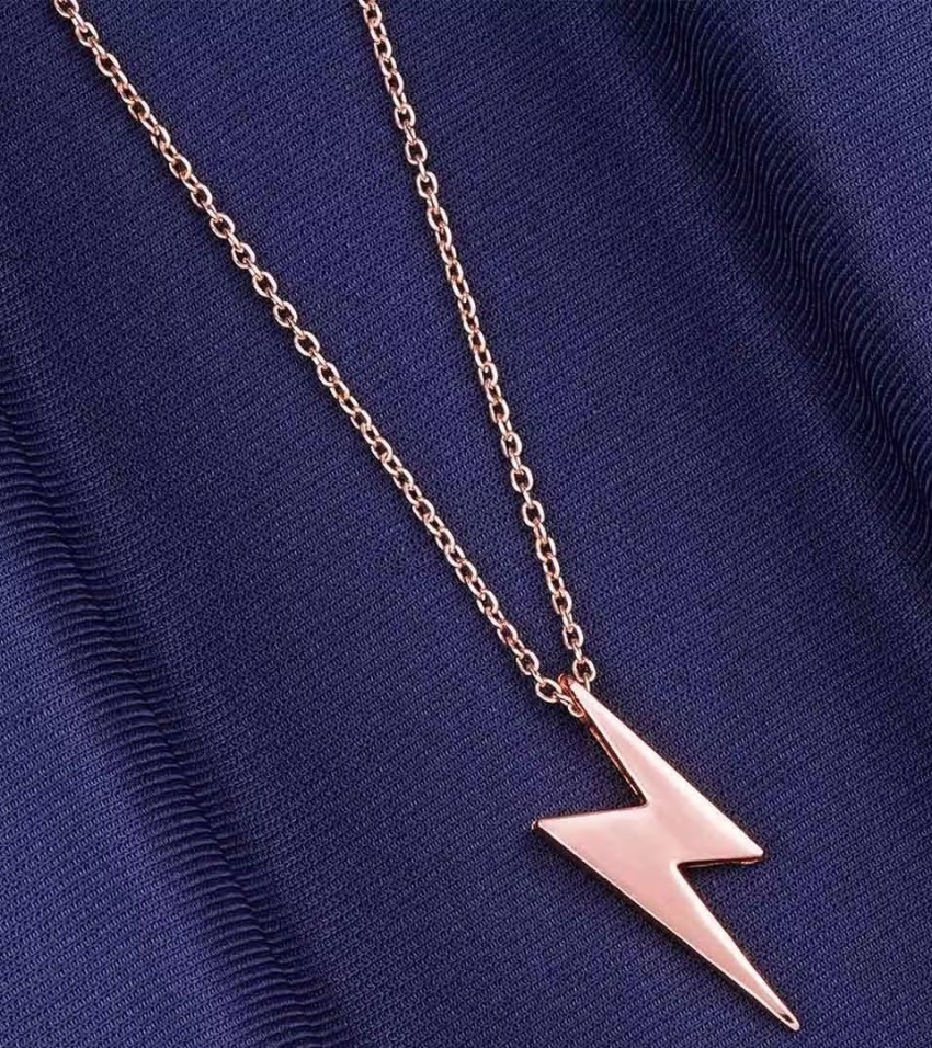 Harry potter lightning hot sale bolt necklace