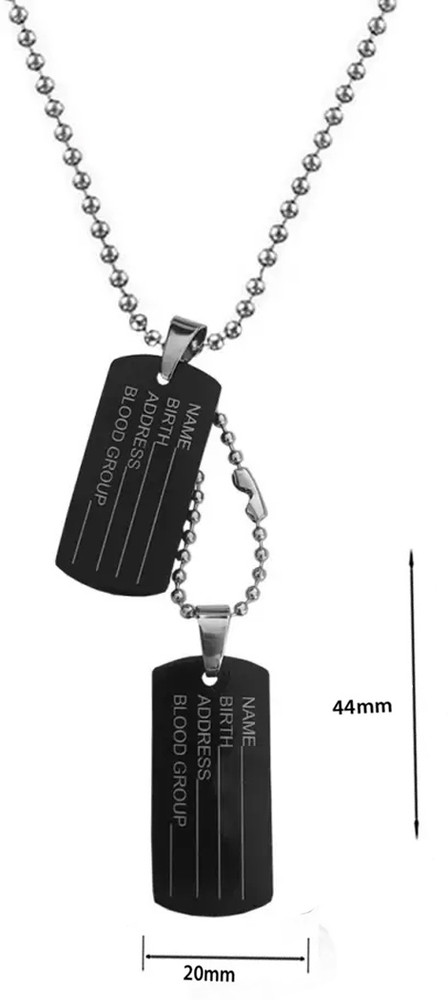 Army necklace name store