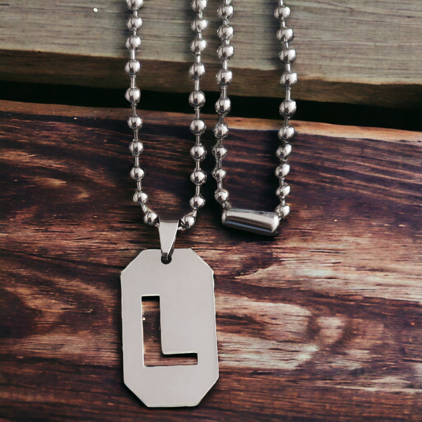 Personalized number store pendant
