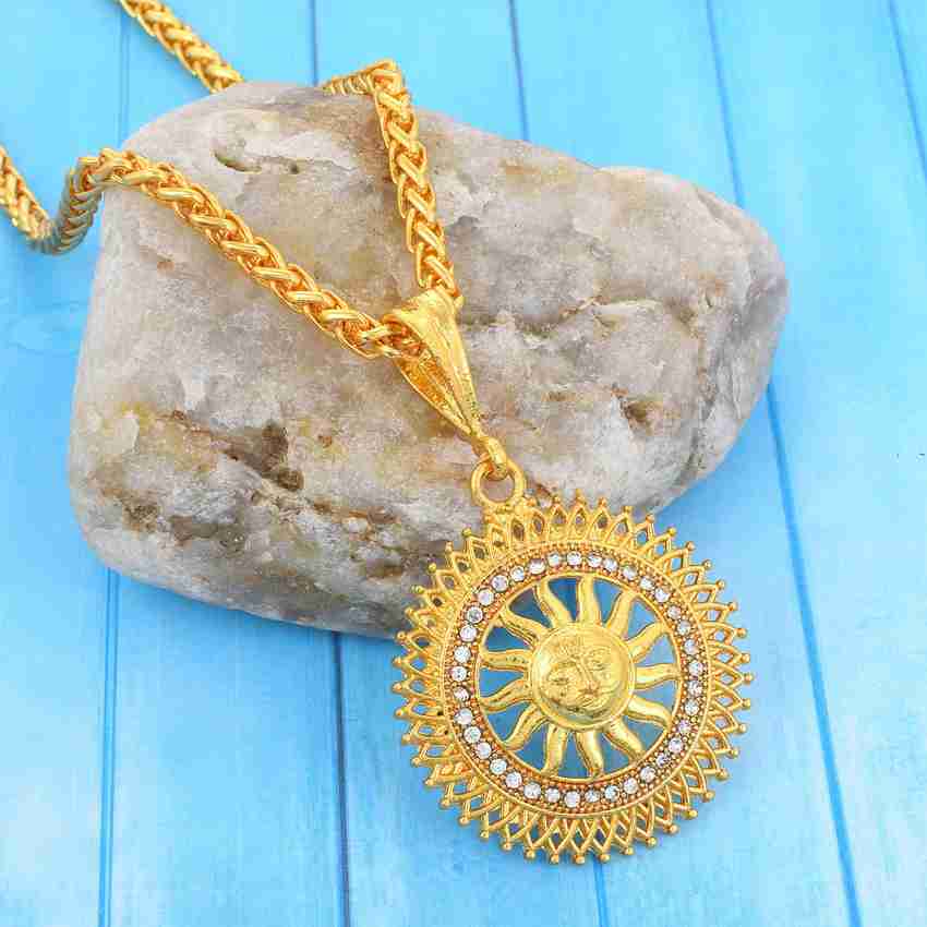Sun design locket online