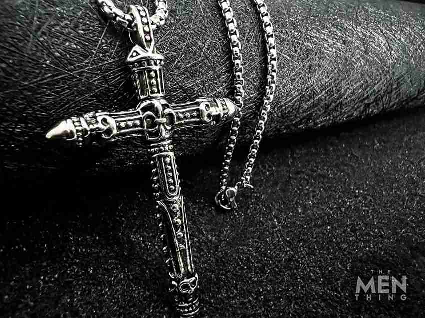 Mens hot sale cross charm