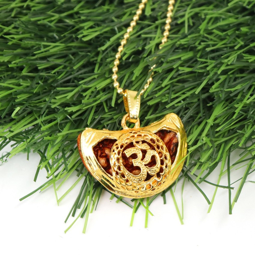 Ek mukhi rudraksha gold deals pendant designs