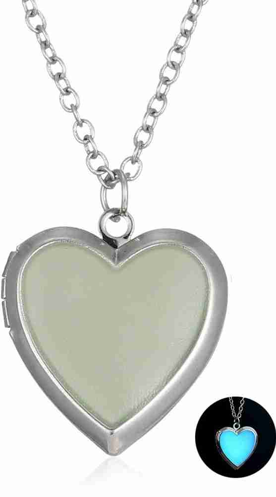 Crystal heart glow in best sale the dark necklace flipkart