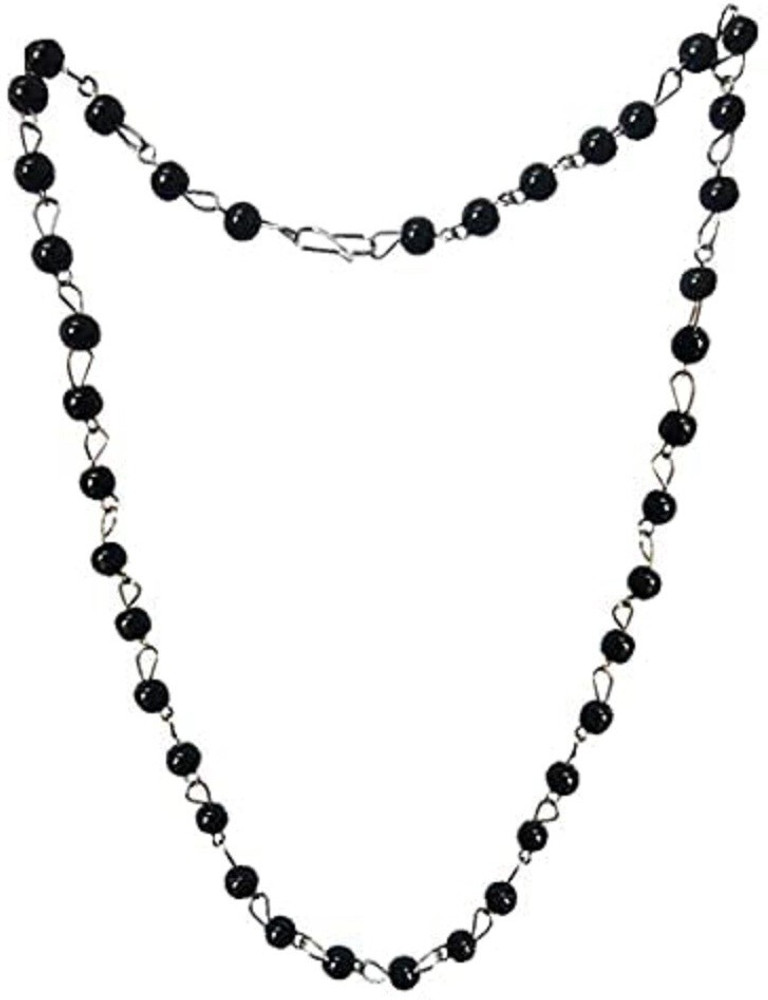 CResha Black Bead 8mm Chain Necklace Locket for Men and Women Metal Pendant Price in India Buy CResha Black Bead 8mm Chain Necklace Locket for Men and Women Metal Pendant Online