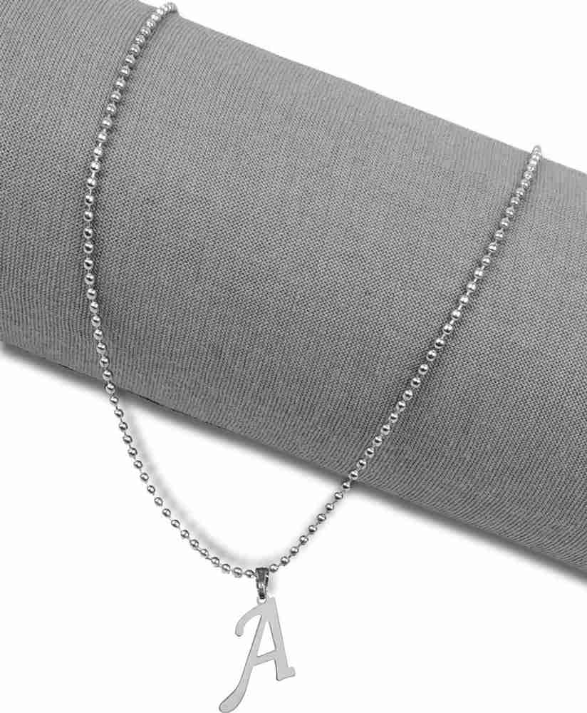 S name silver locket hotsell