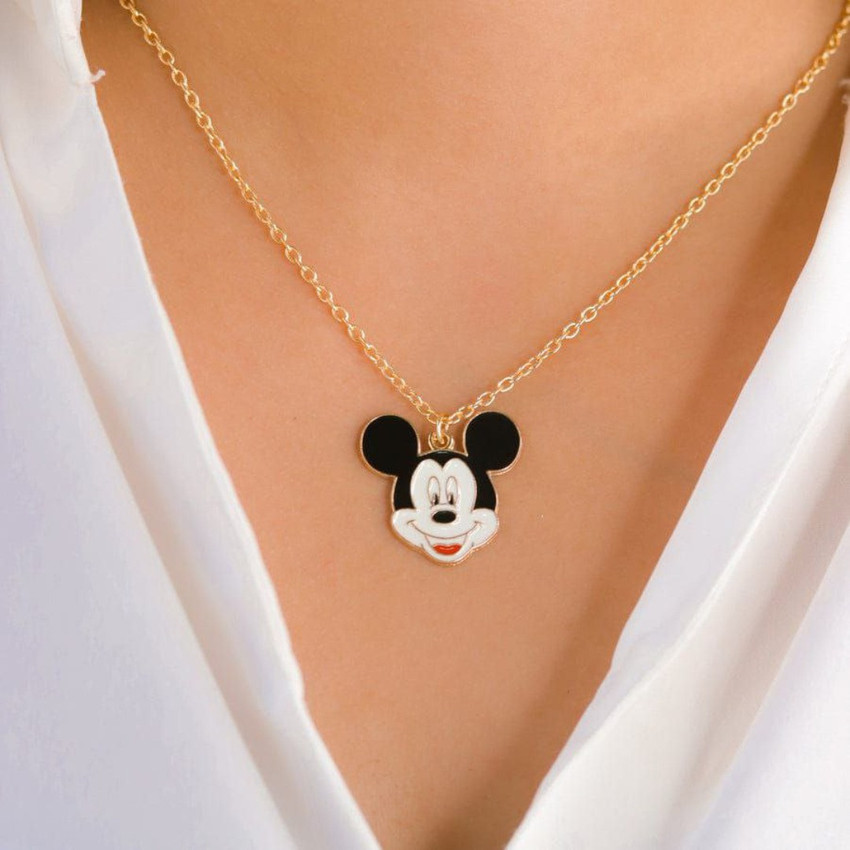 Mickey outlet pendant gold