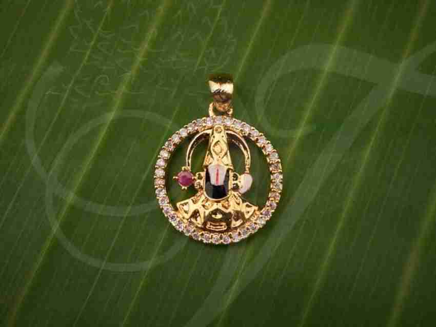 Venkateswara swamy on sale locket gold