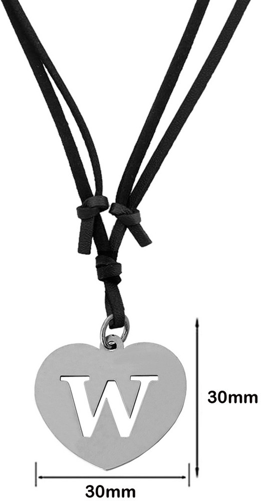 M Men Style Personalised English Initial Charms W Alphabet Pendant