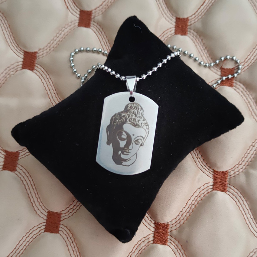 Mens buddha pendant top