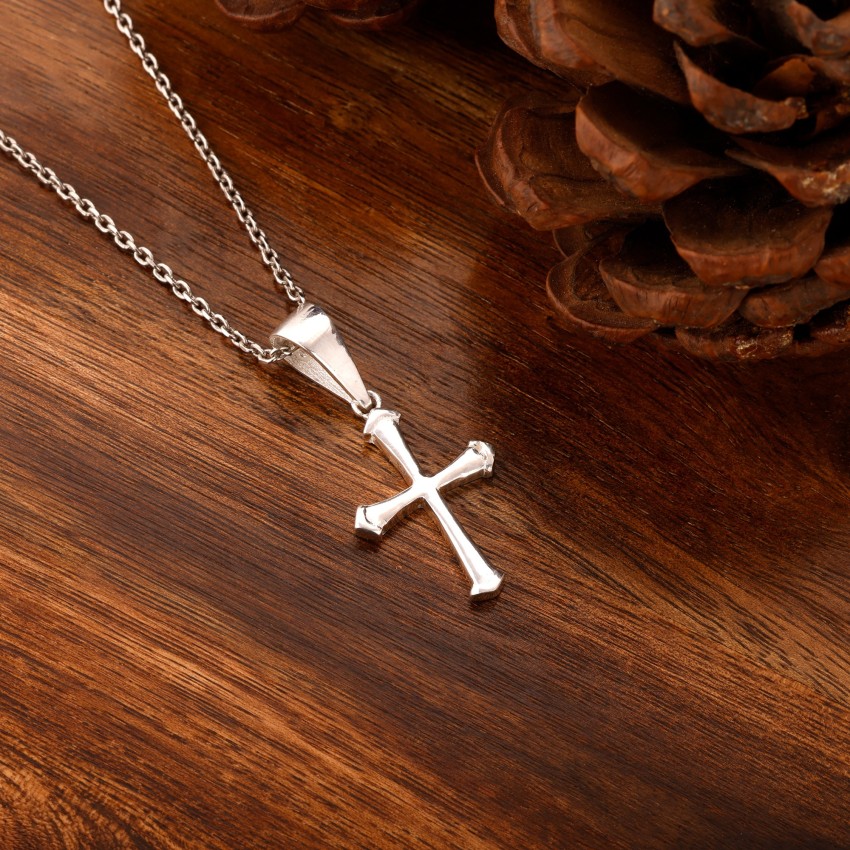 Womans hot sale cross necklace