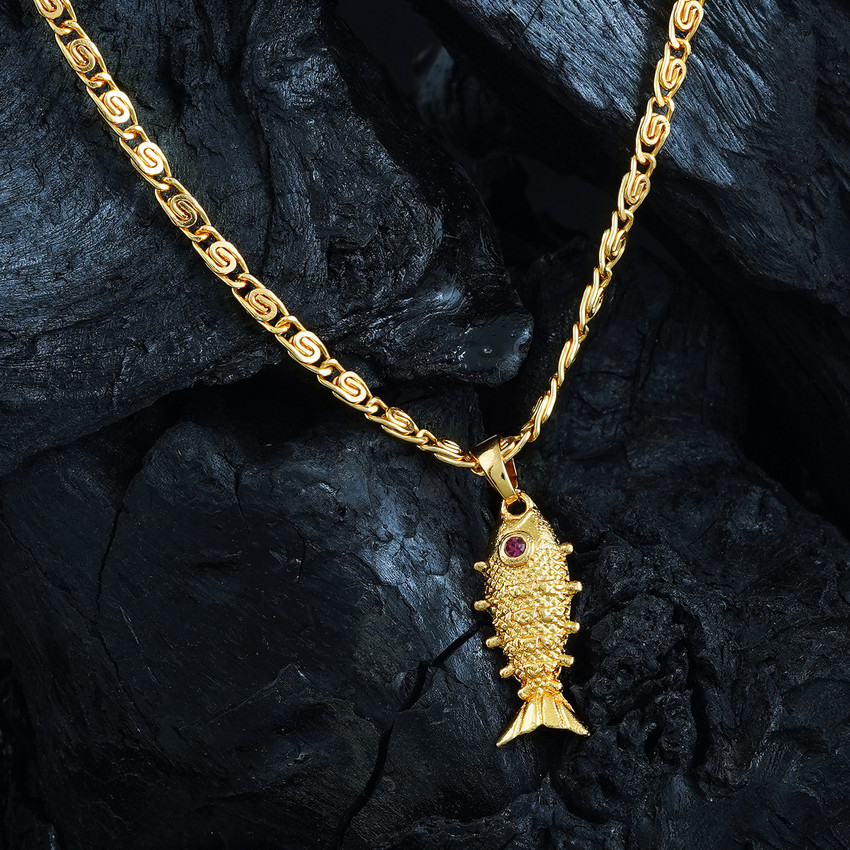 Lucky fish pendant discount