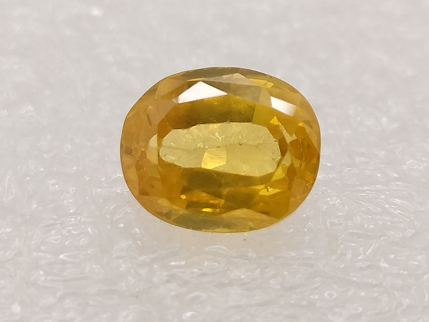 High quality pukhraj clearance stone