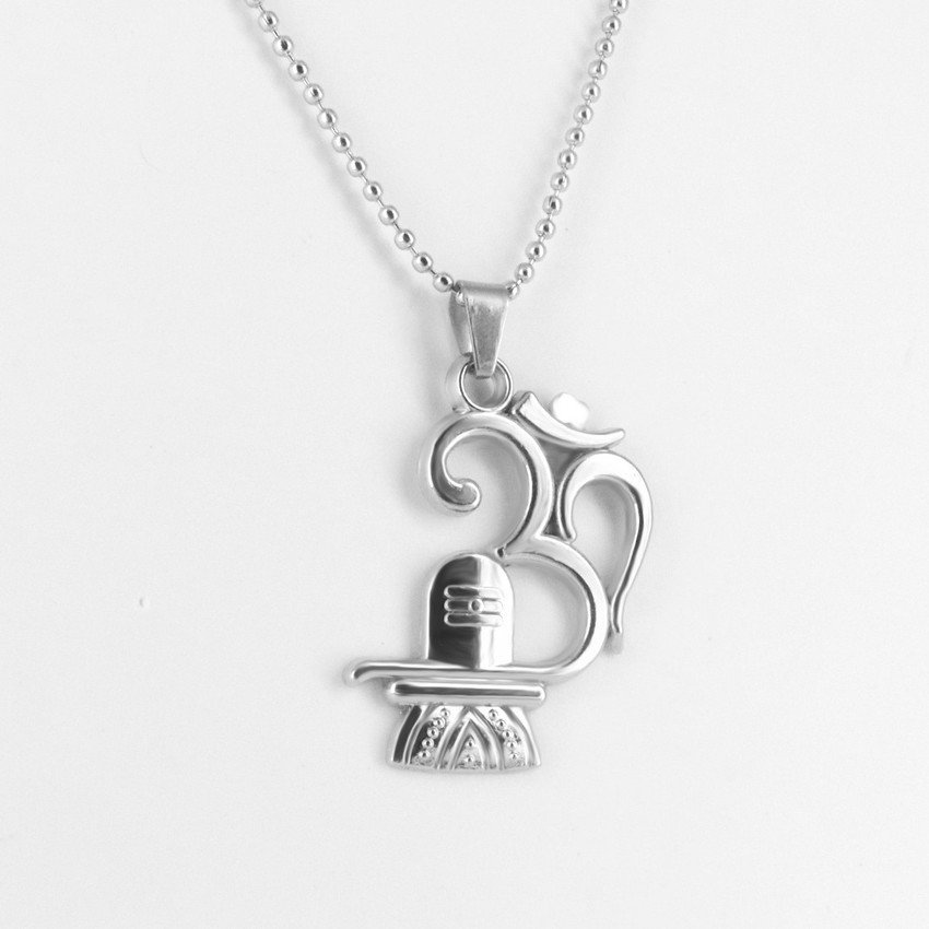Shiva pendant silver deals