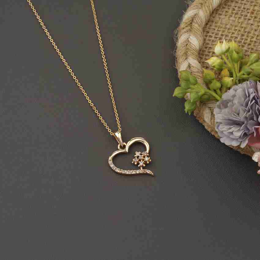 GANGA FASHION JEWELLERY Fancy trendy daily use new chain pendant