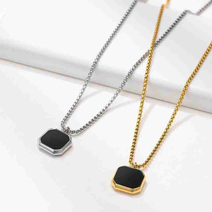 Square locket pendant hot sale