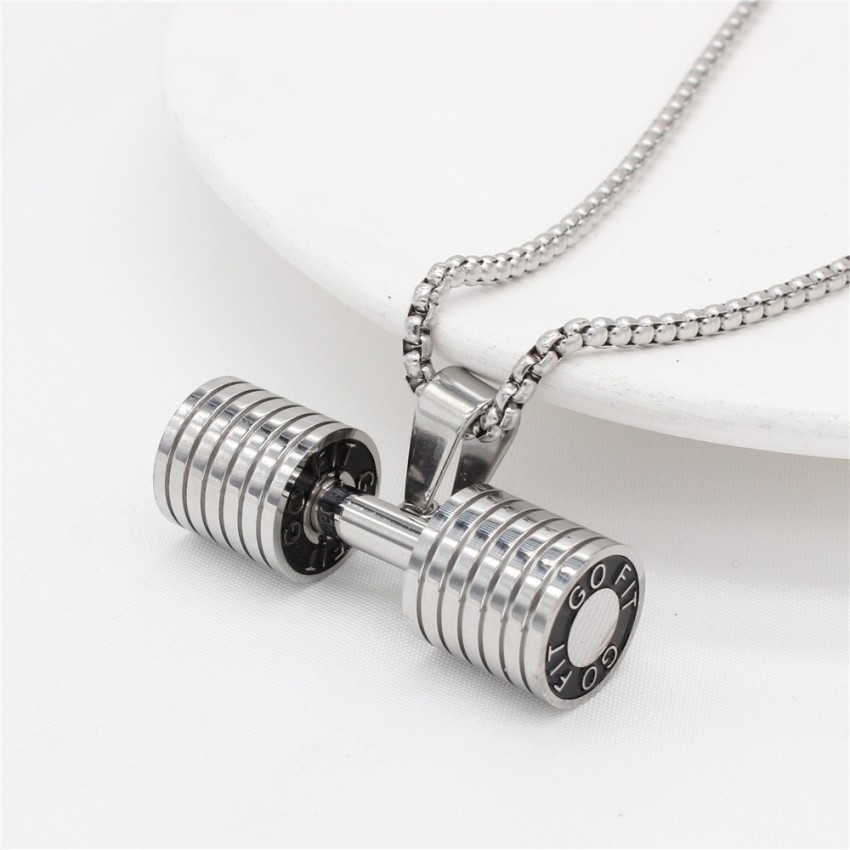 Dumbbell best sale necklace flipkart