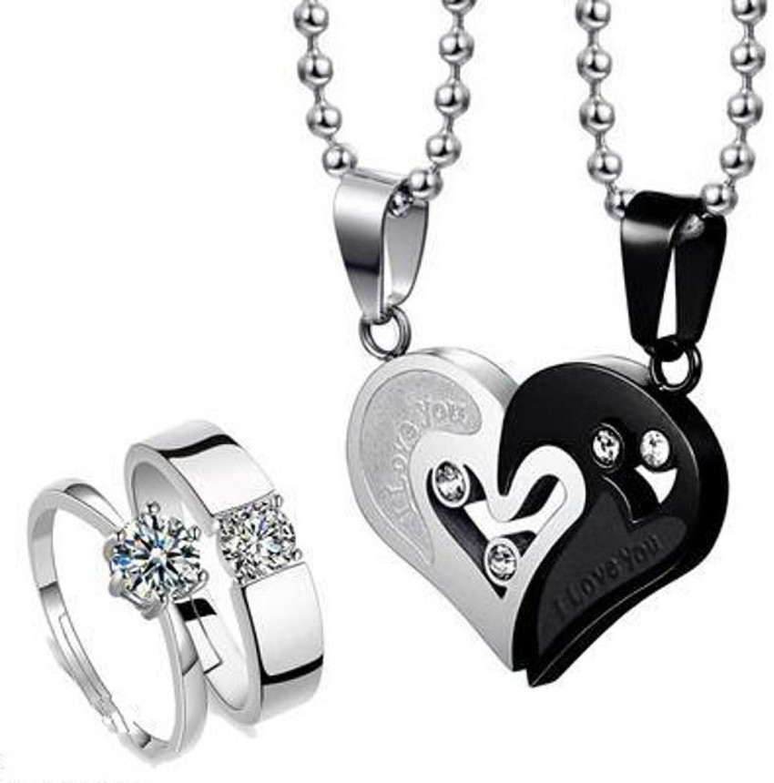 Heart pendant hot sale for couple