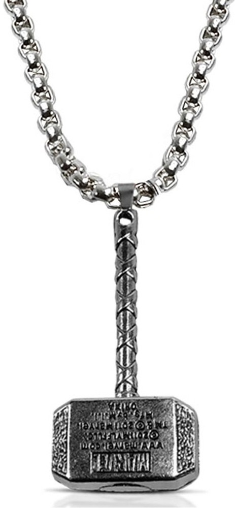 Marvel thor's hammer necklace online