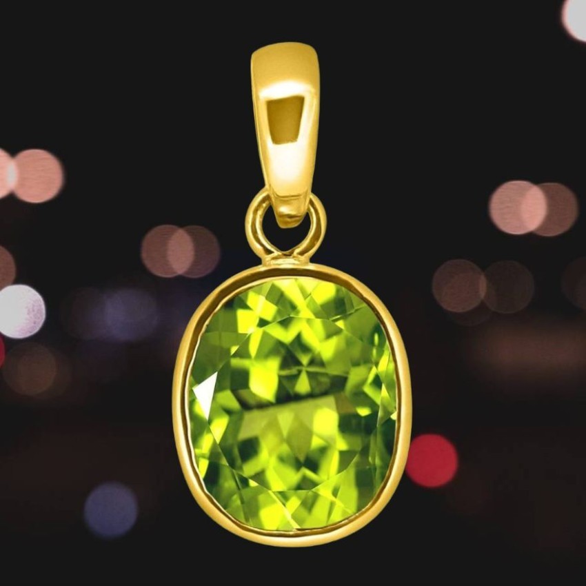 Mens hot sale peridot pendant