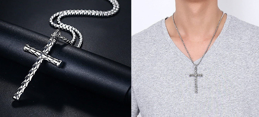 Cross locket for men new arrivals