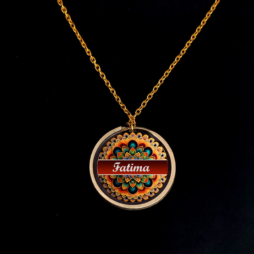 Fatima name locket 2025