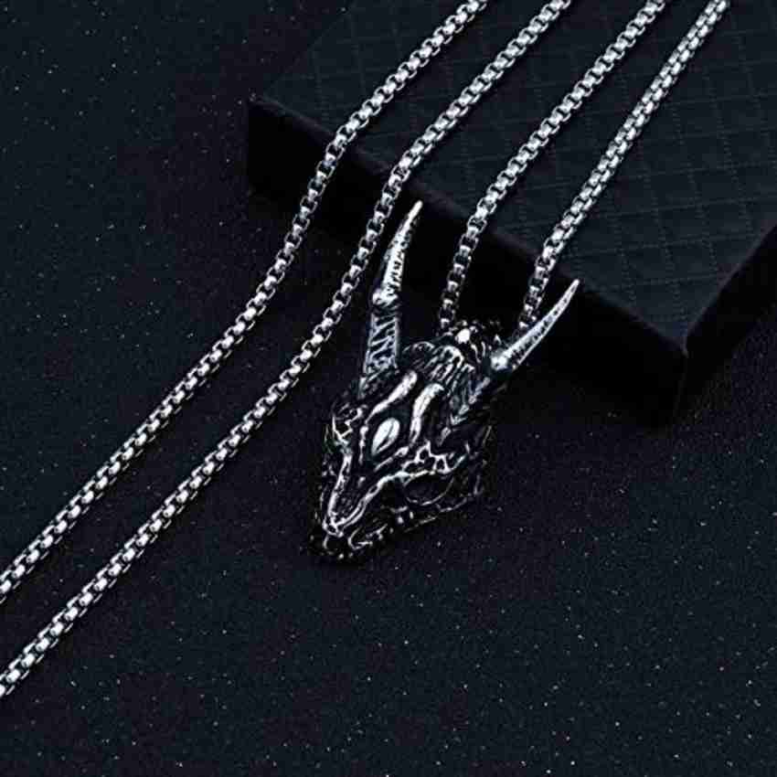 Buy The Men Thing Stainless Steel Claw Hand With Ring Pendant Pure 24Inch  Chain For Men And Boys Online at Best Prices in India - JioMart.