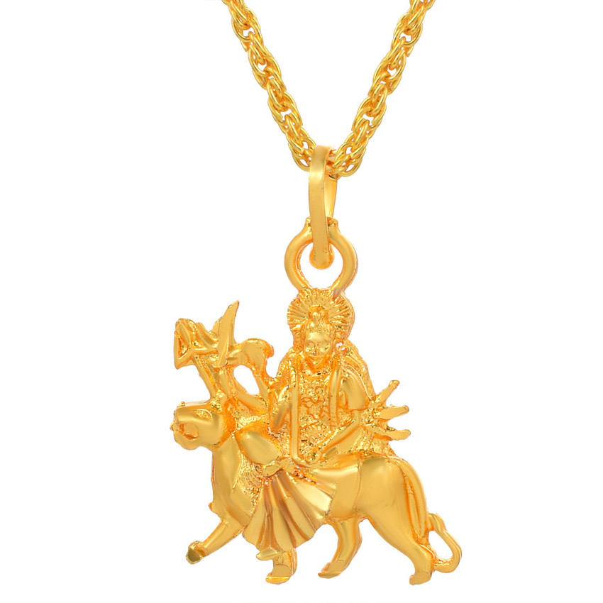 Maa durga gold locket price sale