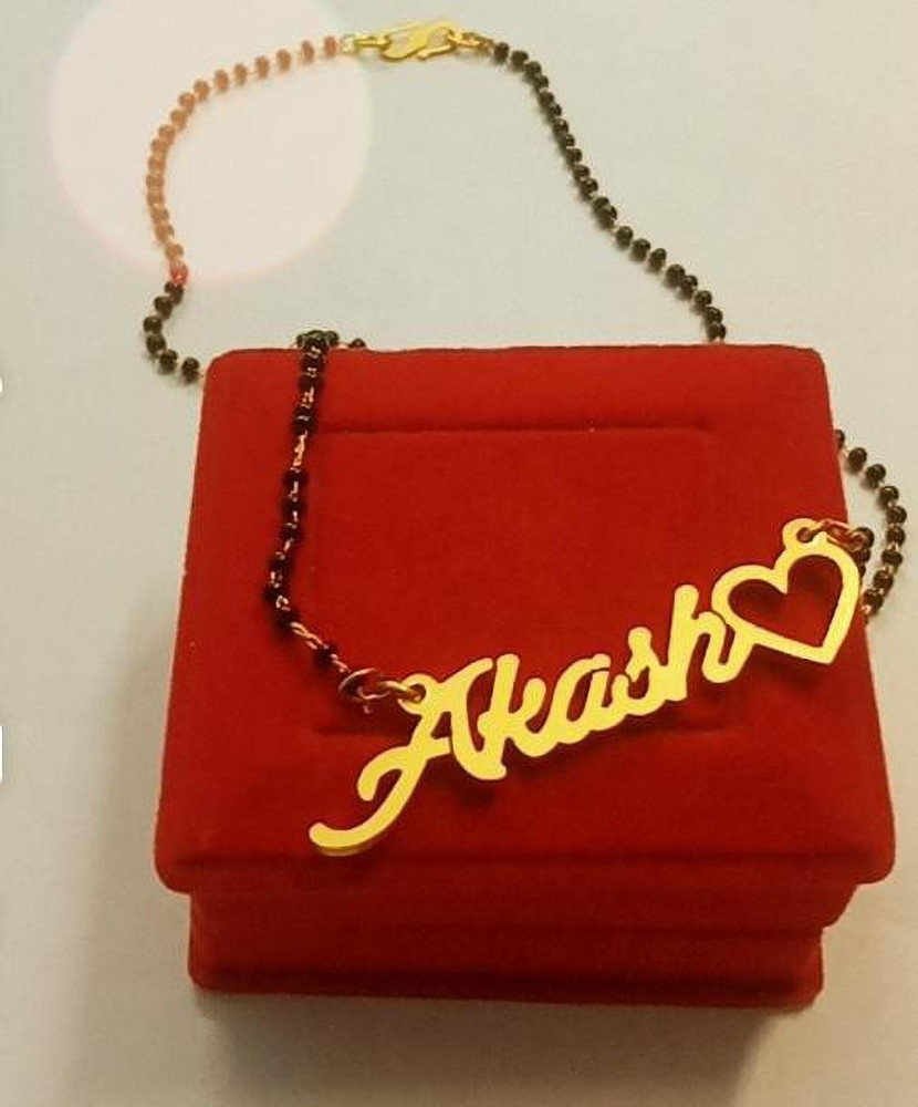 Akash on sale name mangalsutra