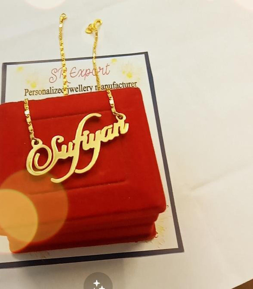 Sufiya name locket new arrivals