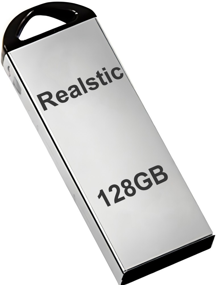 Realstic 128GB High-Speed USB Flash Drive 128 GB Pen Drive