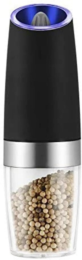 Lariox Electric Gravity Salt and Pepper Grinder Set Stainless