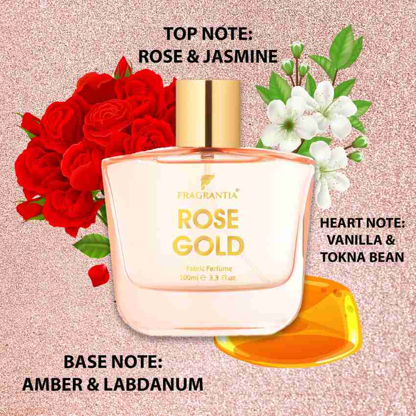 Gold hot sale rose perfume