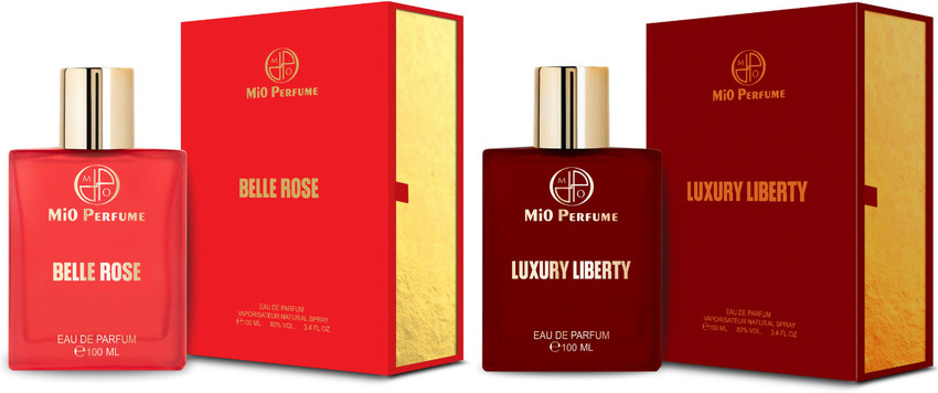 Buy mio perfume LUXURY LIBERTY BELLE ROSE OUD Fragrance Combo