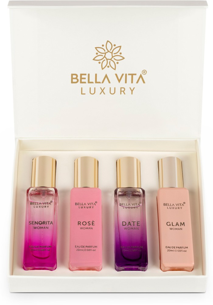 Buy Bella vita organic Luxury Perfume Gift Set with Long Lasting