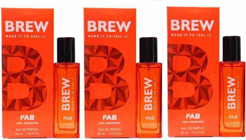 Buy BREW 3 FAB PERFUME 30 ML EACH PACK OF 3 . Eau de Parfum