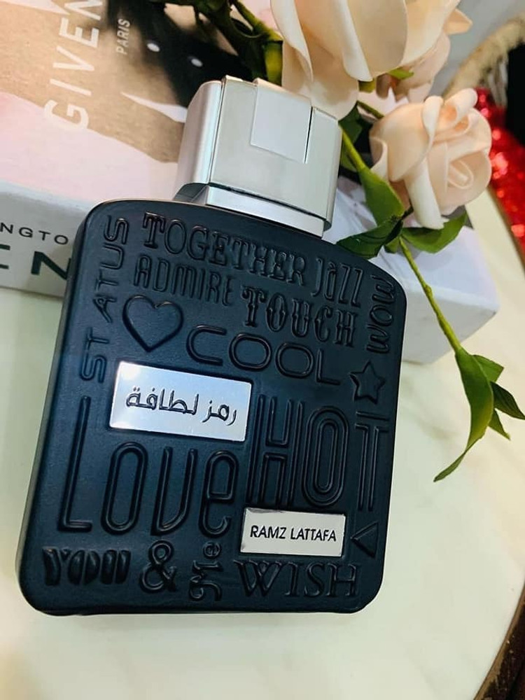 Buy Lattafa RAMZ SILVER 100 ml edp for Unisex Arabic Dubai