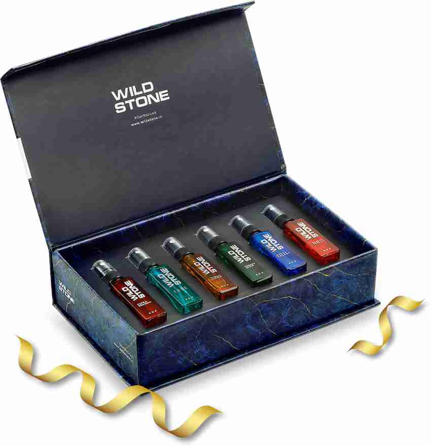Buy Wild Stone Fragrance Gift Set for Men with Long Lasting 6 x 8ml  Exquisite Perfume Eau de Parfum - 48 ml Online In India