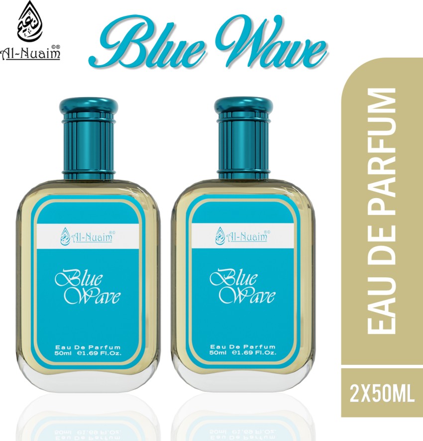 Blue outlet wave cologne