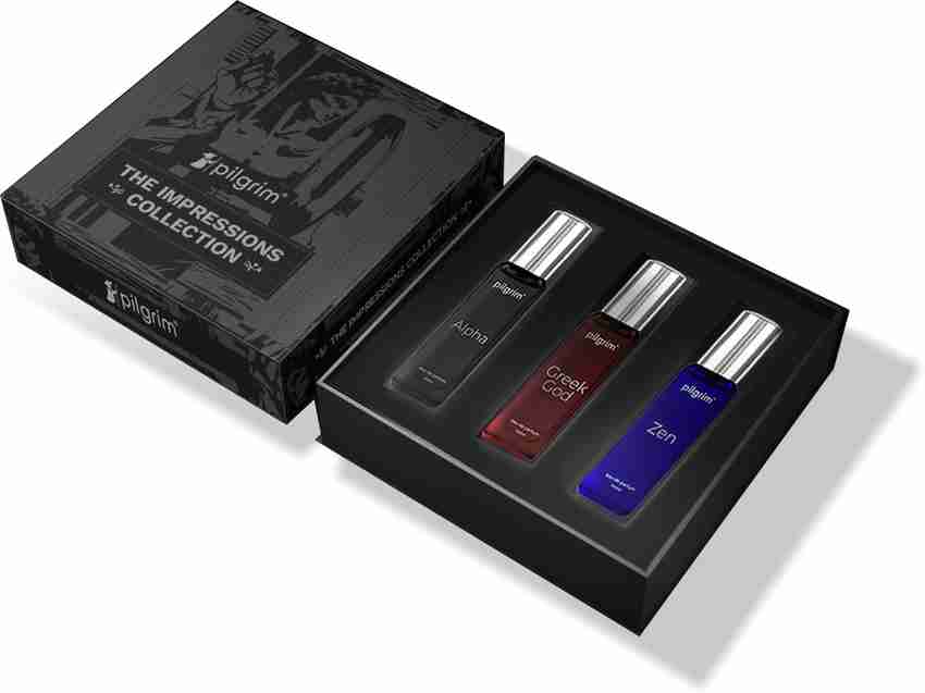 Pilgrim The Impressions Collection 3 in 1 Gift Box Perfume For Men Eau de Parfum 60 ml