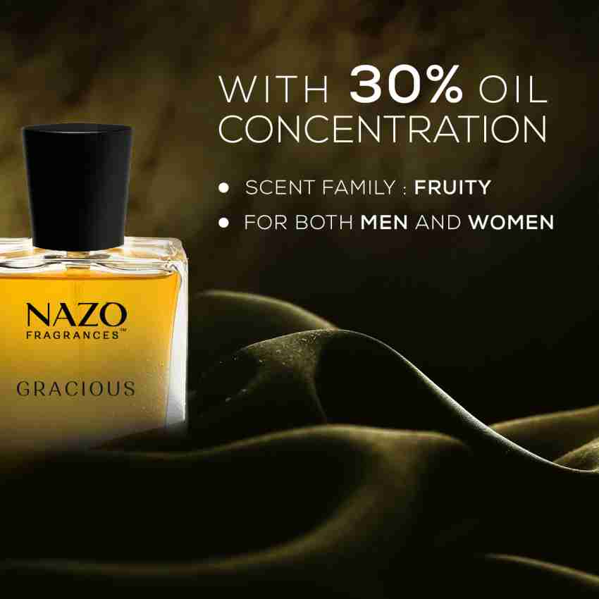 Buy NAZO Gracious Perfume Amber Vanilla Notes Long Lasting