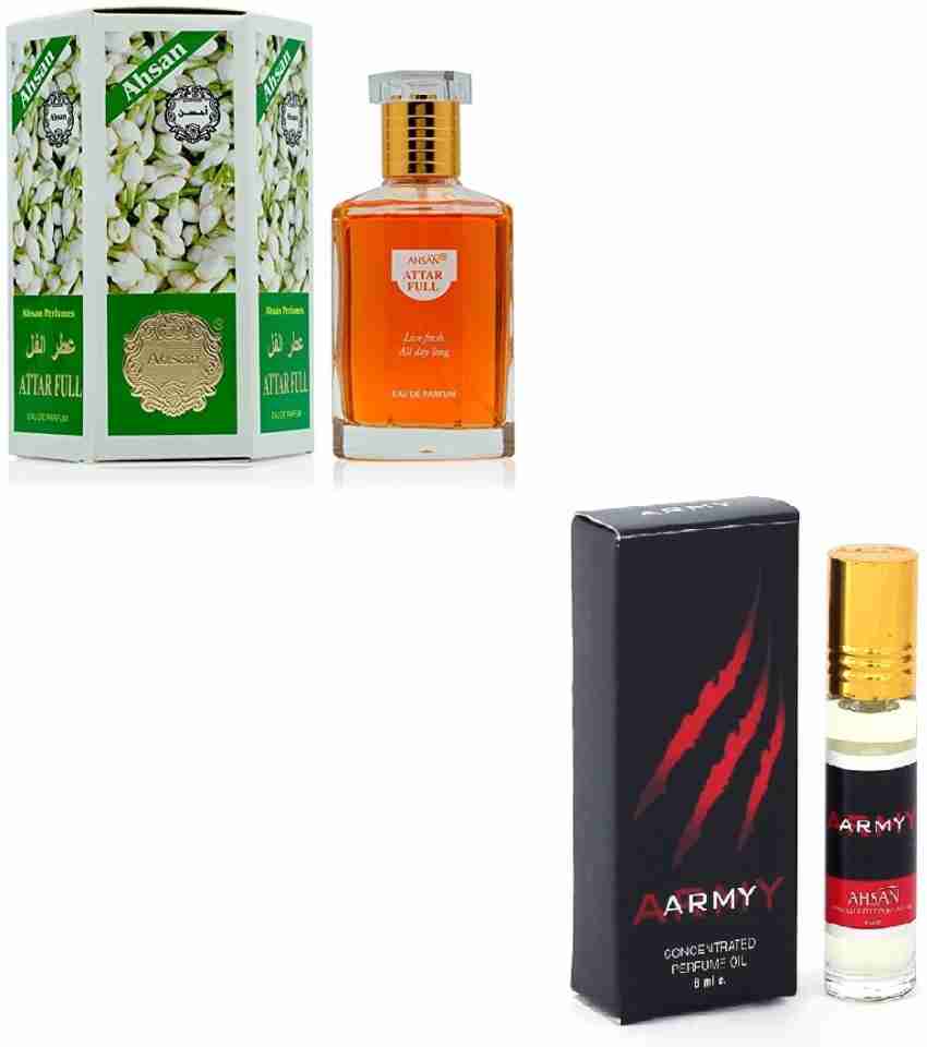 Buy Ahsan Attar Full Eau de Parfum 1 X 100 ML Army Attar 1 X