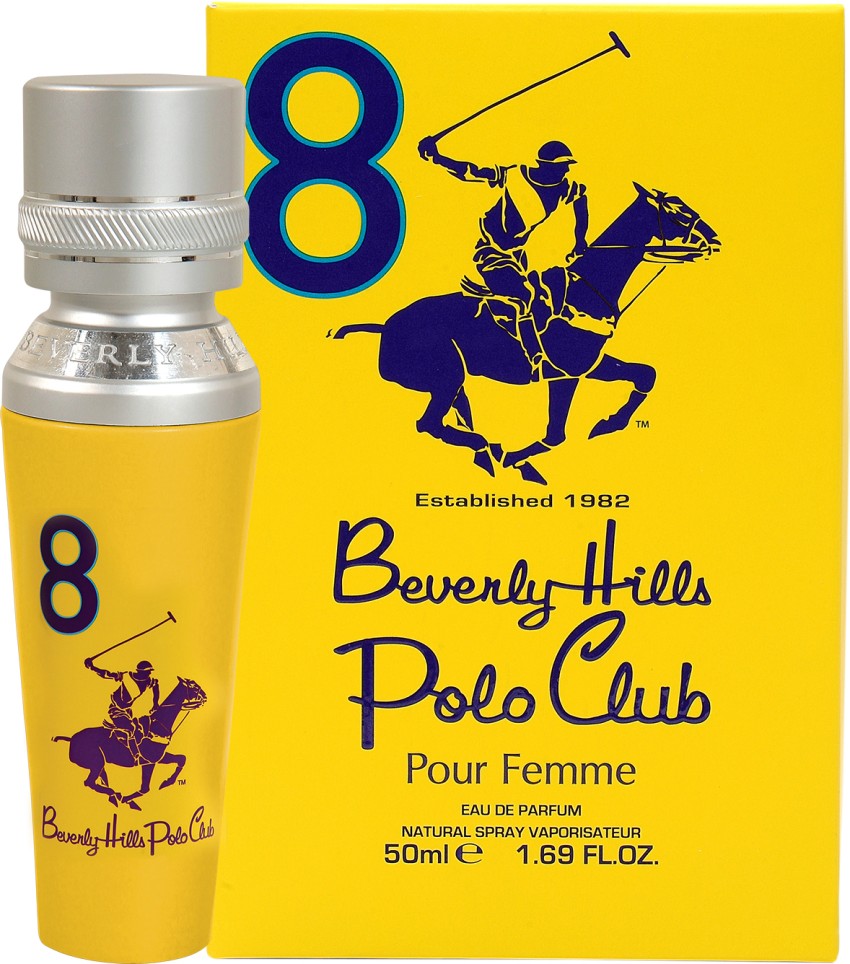 Buy BEVERLY HILLS POLO CLUB Pour Femme No.8 Eau de Parfum 50 ml Online In India Flipkart