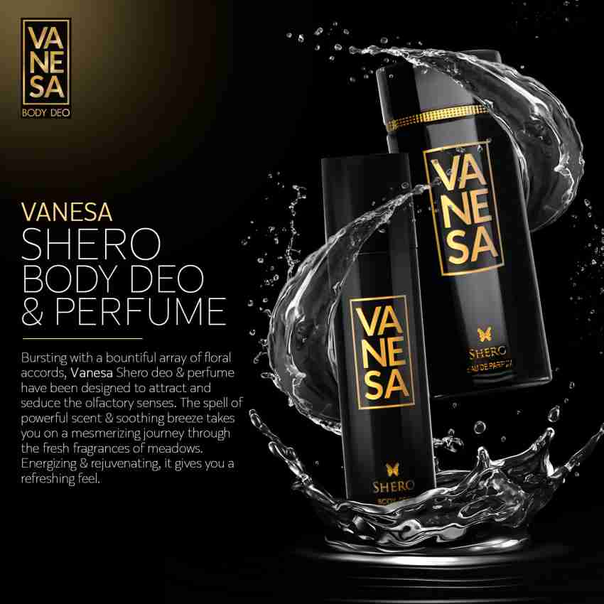 Buy online Vanesa Shero Body Deodorant Spray 150ml from Fragrances