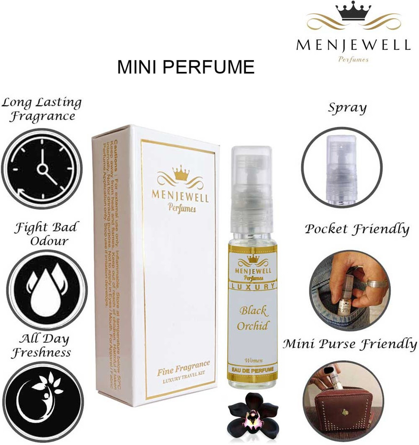 Buy Menjewell Black Orchid Perfume For Women Eau de Parfum 10 ml