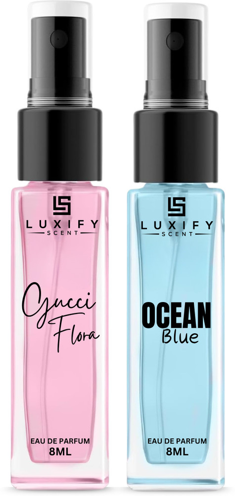Gucci flora cheap blue bottle