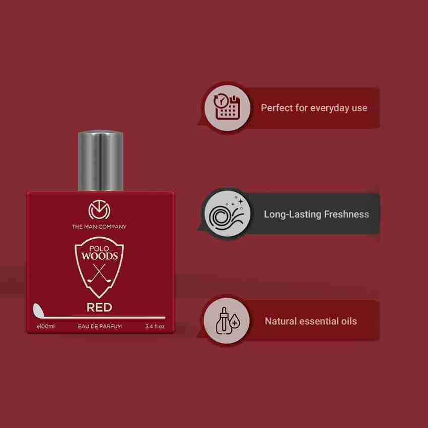 Buy THE MAN COMPANY EDP For Men Polo Red Premium
