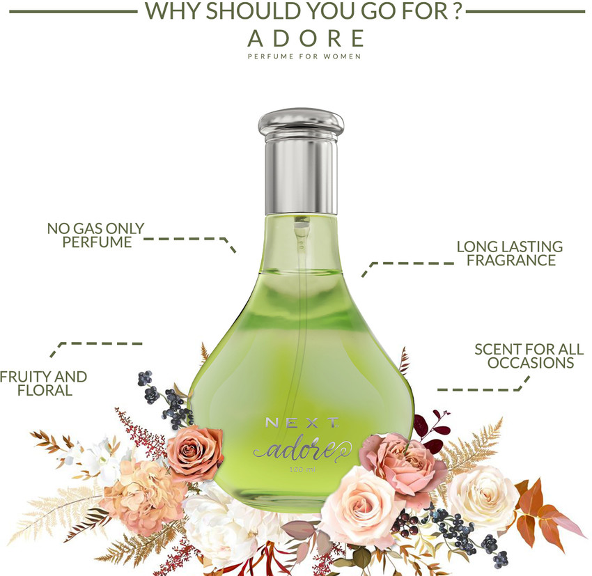 Buy NEXT ADORE Eau de Parfum 100 ml Online In India Flipkart