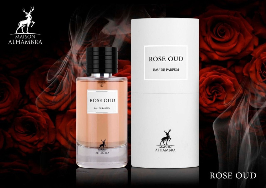 Buy Lattafa Maison Alhambra ROSE OUD 100 ml edp for Unisex