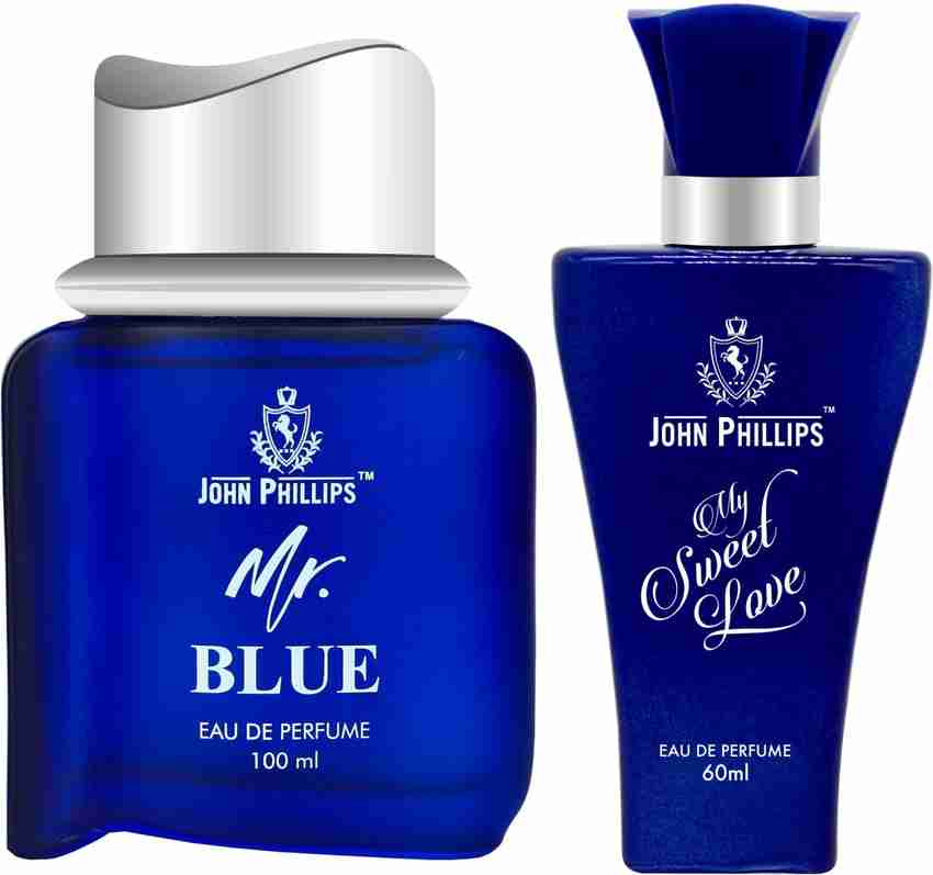 Buy John Phillips MR. BLUE MY SWEET LOVE Long Lasting Combo Eau de Parfum 160 ml Online In India Flipkart
