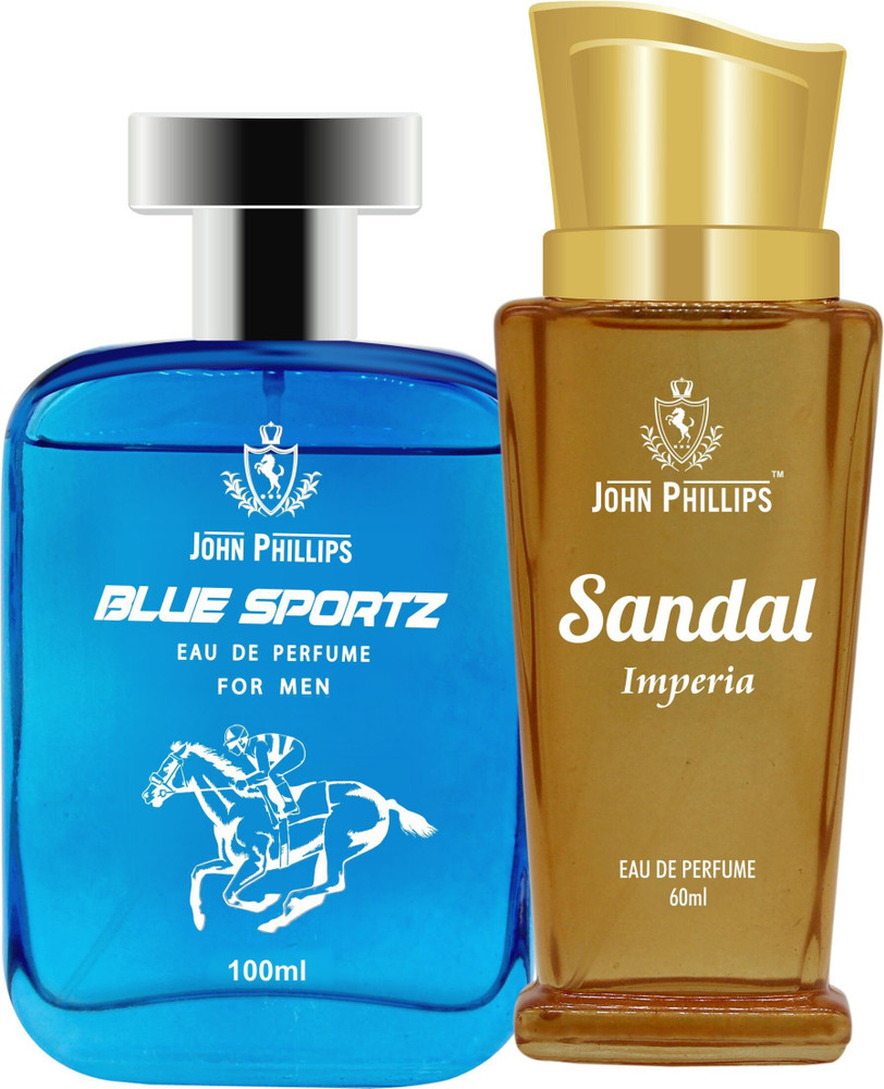 Buy John Phillips BLUE SPORTZ SANDAL Long Lasting Combo Eau de Parfum 160 ml Online In India Flipkart